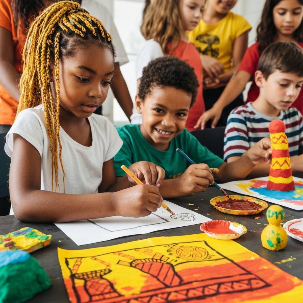 L'Art d'Adinkra : Enseigner les Symboles et Leurs Significations